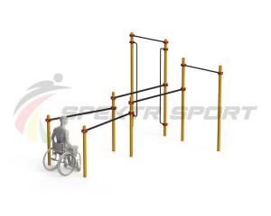 Купить Спортивный комплекс для инвалидов-колясочников WRK-D19_76mm в Перми 