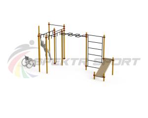 Купить Спортивный комплекс для инвалидов-колясочников WRK-D17_76mm в Перми 