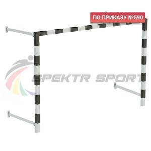 Купить Ворота мини-футбольные складные без сетки 2х3х0,5 м. (к-кт) в Перми 