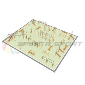 Купить Парковая площадка для Воркаут и WRK 6_76mm в Перми 