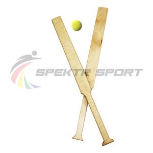 Купить Набор бита для лапты (две биты + один мяч) в чехле в Перми 