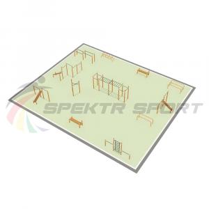Купить Парковая площадка для Воркаут и WRK 2_76mm в Перми 